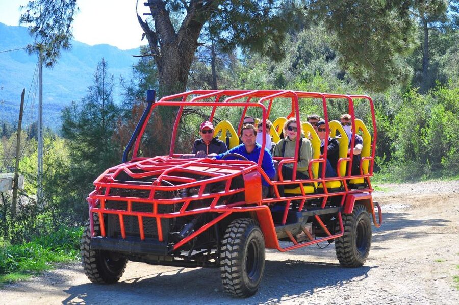 Side: Rafting and Zipline Canyon Tour with Lunch & Transfers - Rafting 10 to 12 km through Köprülü Canyon