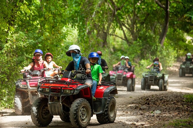 Sierra Madre ATV Tour and Zipline - An hour on dusty roads through Las Palmas