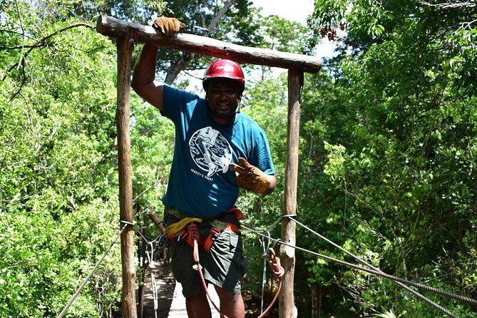 Single ATV, Horseback Riding, Ziplines and Cenote Swim - Horseback riding through the trees