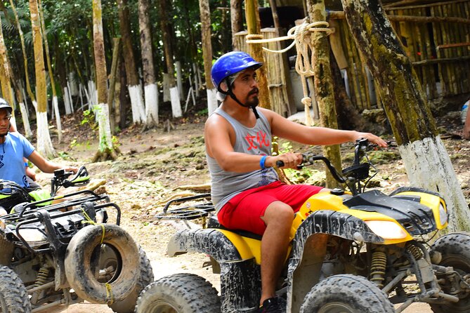 Single ATV, Ziplines, Cenote & Horse Riding from Cancun & Playa Del Carmen - Horseback riding with a professional