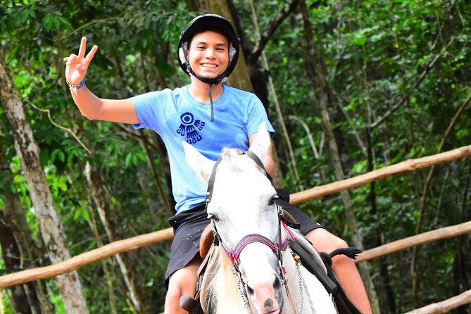 Single ATV, Ziplines, Cenote & Horse Riding from Cancun & Playa Del Carmen - Group size, clothes, and what to bring