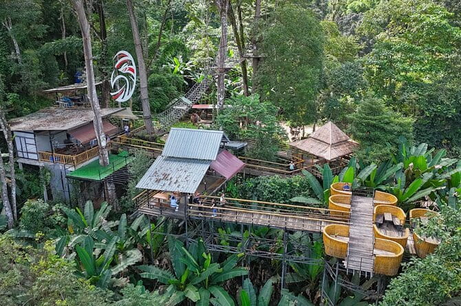 Sky Hawk Zipline Adventure with Optional ATV in Chiang Mai - Eighteen ziplines through the canopy