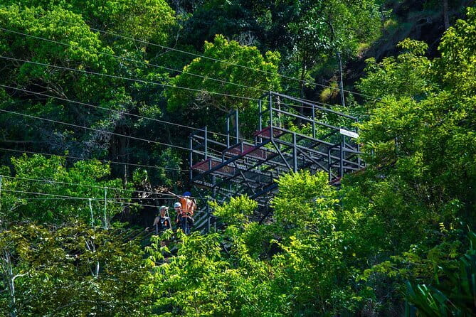 Sky High Zipline and Wang Sai Waterfall Views on Koh Phangan - Safety, clothing, and physical limits