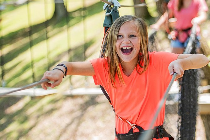 Small-Group 7-Line Zipline Activity at Sevierville Nature Park - At a glance: seven lines, one compact park