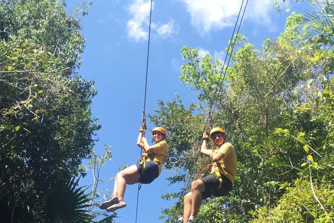 Snorkel, ATV, Zipline and Cenote Adventure from Cancun - ATV Riding on a Shared Machine