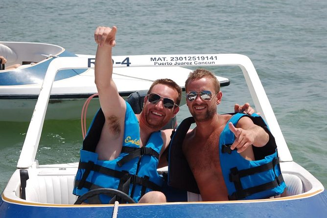 Snorkel, ATV, Zipline and Cenote Adventure from Cancun - Swimming in the Cenote