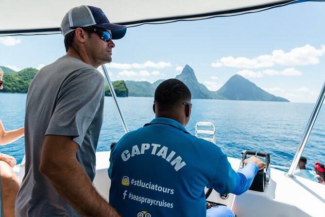 Soufriere Catamaran Excursion with Zip Lining from Castries - A local-style lunch and included drinks
