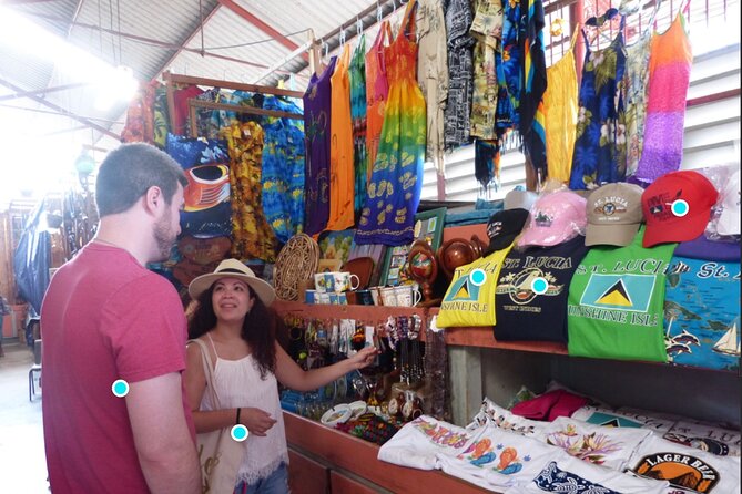 St Lucia Private Zipline and Shopping Adventure - A quick view over Castries
