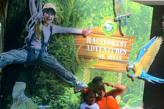 St Lucia Private Zipline and Shopping Adventure - Who will get the most from this outing