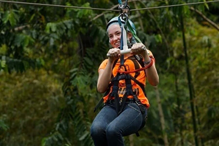 St Lucia Ultimate 3 Package: Aerial Tram Zip Line & Hiking - The hike is short, but proper shoes still matter