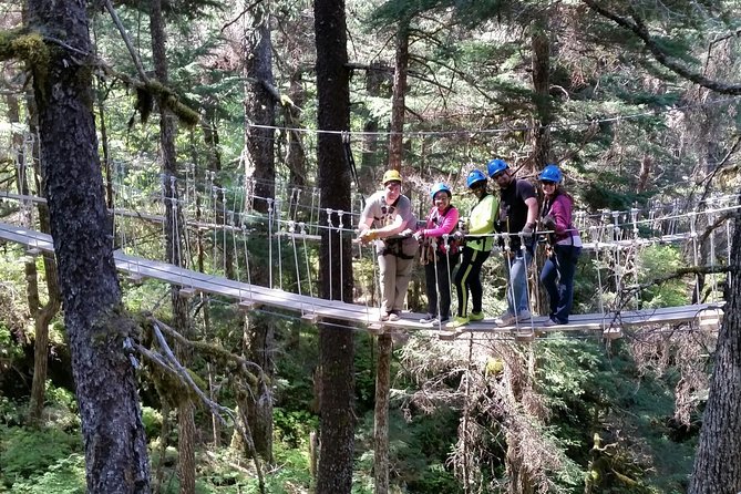 Stoney Creek Canopy Adventure - Two rappels add a different kind of challenge