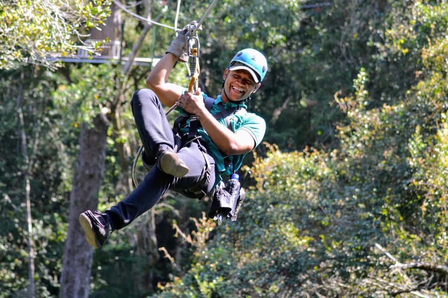 Storms River: Tsitsikamma National Park Zipline Canopy Tour - Starting with the safety briefing