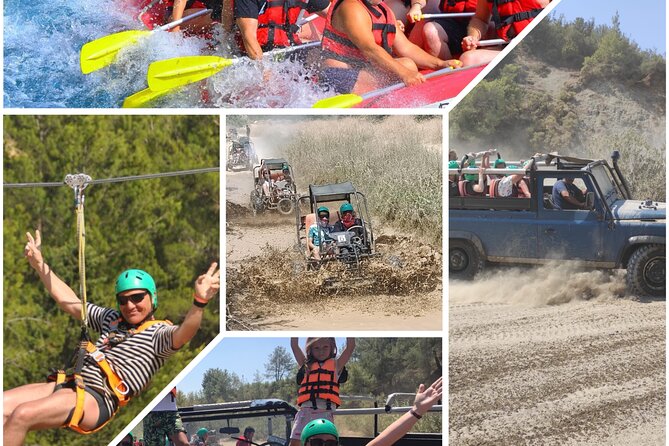 Süber combo adventure (rafting zipline bugy jeep canyon visit) - Key points to know before booking