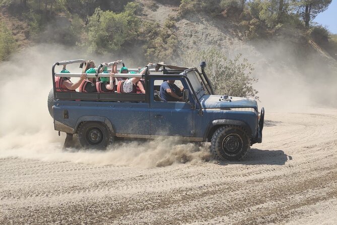 Süber combo adventure (rafting zipline bugy jeep canyon visit) - A full day, with waiting between activities