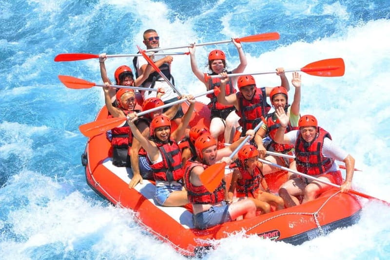 Super Combo 5in1 Jeep, Rafting, Buggy, Zipline and Canyon - The second raft section and zipline