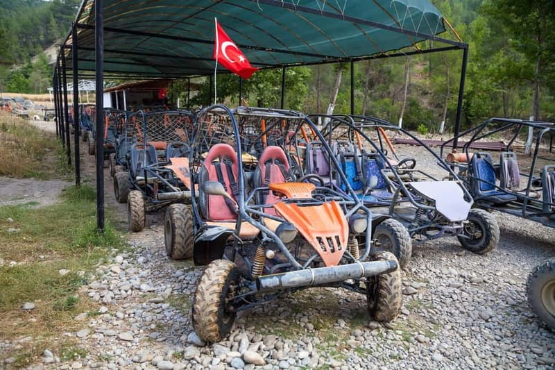 Super Combo: Ziplining, Rafting, Jeep & Buggy Safari w/Lunch - Four kinds of adventure at Köprülü Canyon