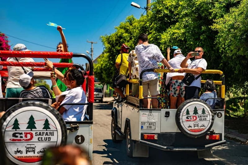 Super Combo: Ziplining, Rafting, Jeep & Buggy Safari w/Lunch - Jeep Safari on dusty mountain roads