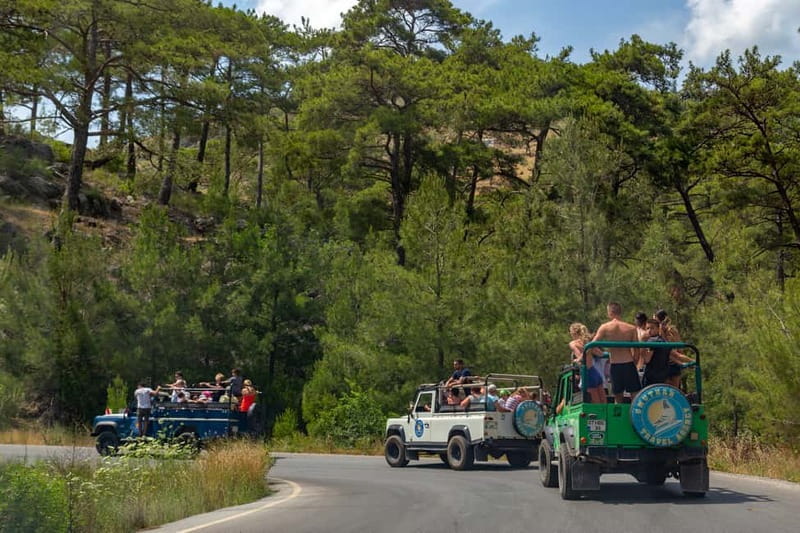 Super Combo: Ziplining, Rafting, Jeep & Buggy Safari w/Lunch - Lunch, changing clothes, and the return trip