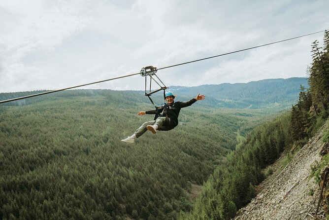 Superfly Ziplines on Cougar Mountain - includes 4 ziplines! - What the four runs feel like