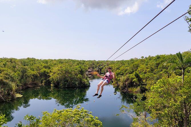 Tankah Mayan Village Zipline Nature Park - The value of $190.29 per person