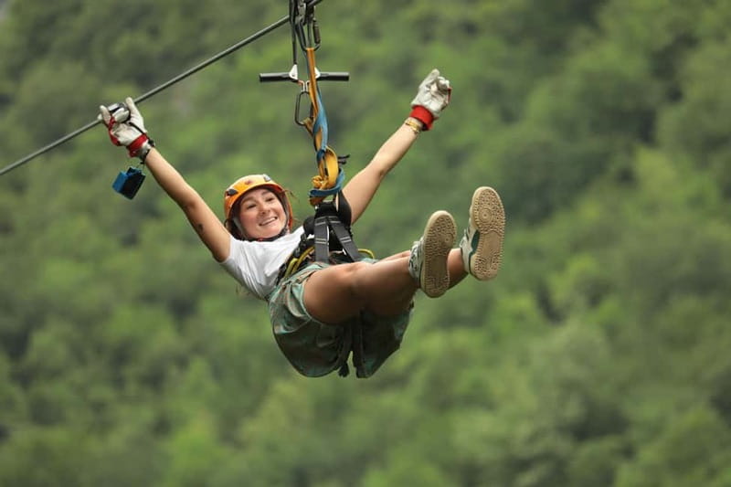 TARA BRIDGE: The longest and the fastest Zip Line Adventure - The 10-minute van ride to the launch point