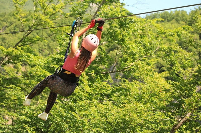TARA BRIDGE: The longest and the fastest Zip Line Adventure - The jeep or SUV ride back