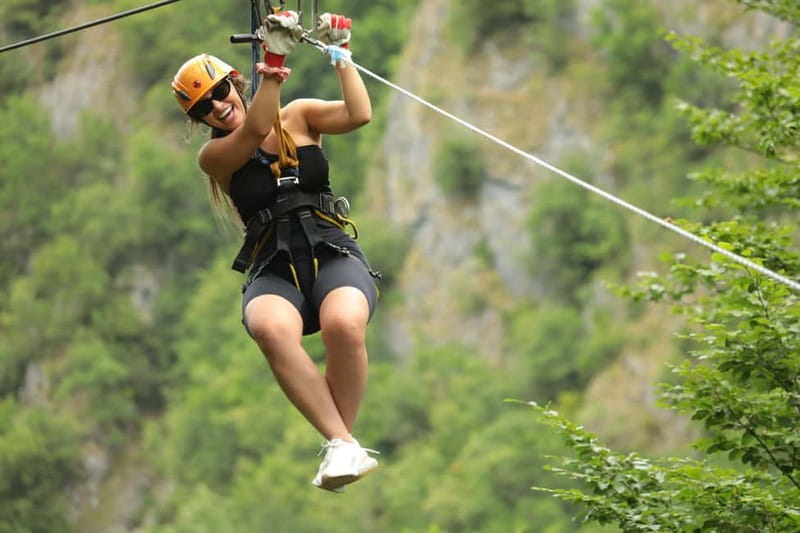 TARA BRIDGE: The longest and the fastest Zip Line Adventure - What happens at Tara Green Extreme