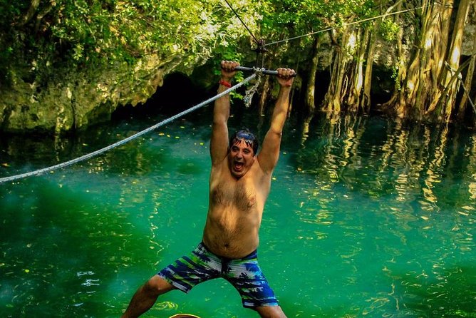 The best adrenaline day Atvs shared, ziplines and cenote Playa del Carmen - A five-hour trip from Cancun to the Ruta de los Cenotes