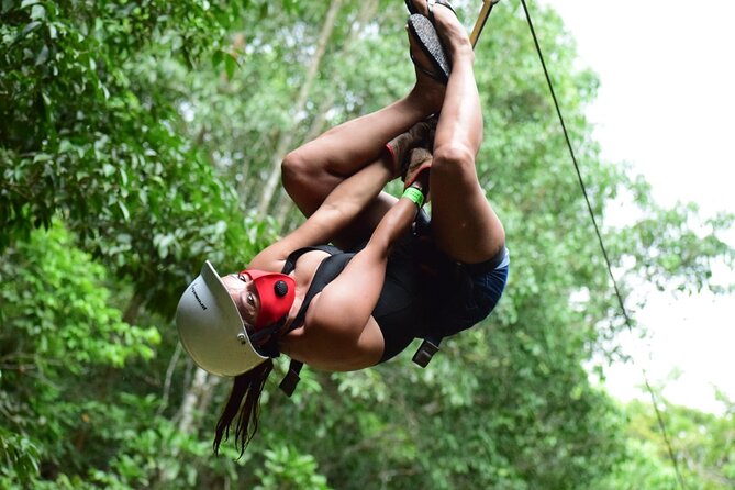 The best ATV tour with ziplines and Cenote swim day! - A five-hour jungle sampler near Puerto Morelos