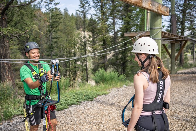 Thrilling 2-Hour Zipline Tour in Radium Hot Springs - A Prize Game on the Sixth Zipline