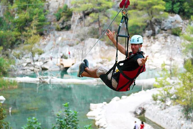 Thrilling Zipline Adventure Göynük Canyon from Kemer - The canyon beyond the zipline
