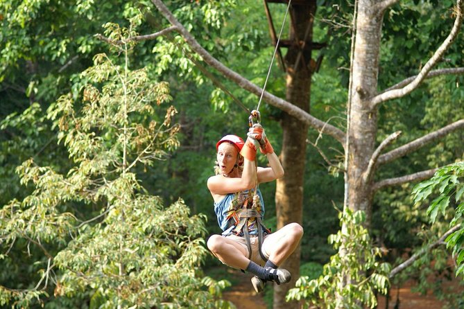 Thrilling Zipline Adventures at Thai'd Up in Krabi's Lush Jungle - Choosing between the four packages