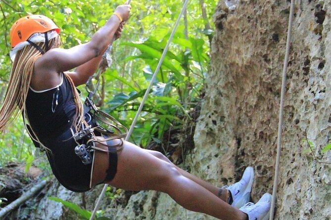 Thrills in Tulum's Jungle: Rappel, Ziplines, ATVs, Cenote & more - What the $39.35 price really covers