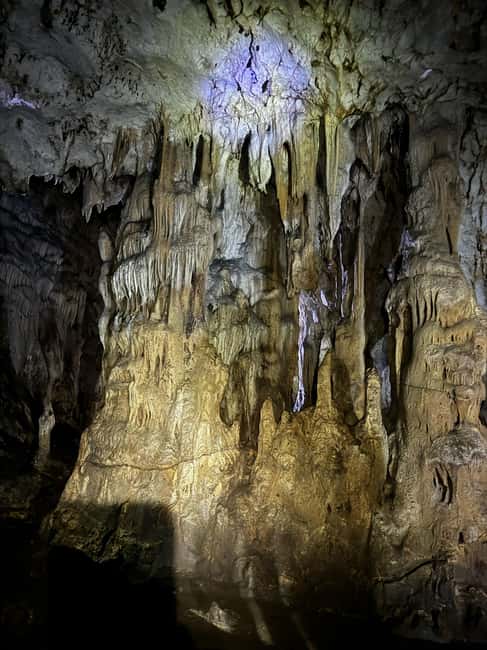 Tirana Adventure: Petrela Castle, Black Cave Hike & Zipline - A village meal near Pëllumbas