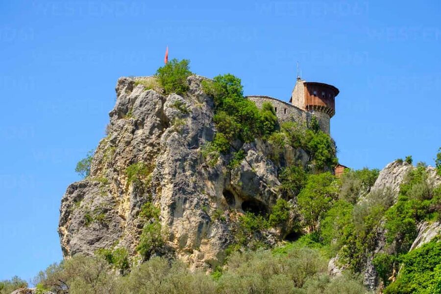 Tirana Adventure: Petrela Castle, Black Cave Hike & Zipline - Petrela Castle, a small fortress with a big view