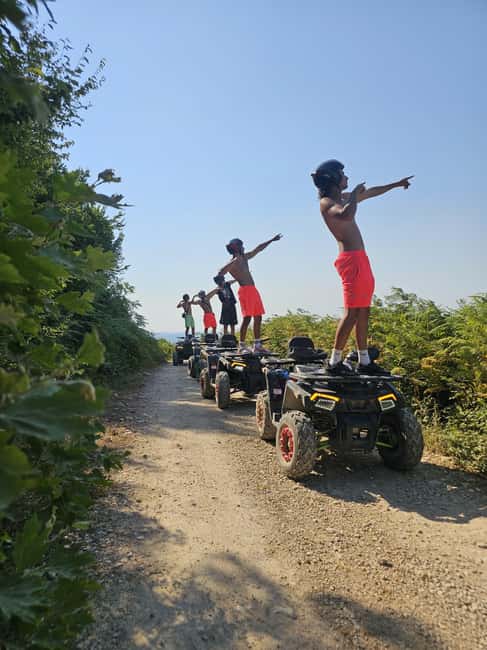 Tirana: Quad Bike and Zipline Adventure Tour - Five minutes that make the ride safer