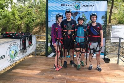 Tirana Zipline Adventure in Petrelë – Albania’s First Zipline