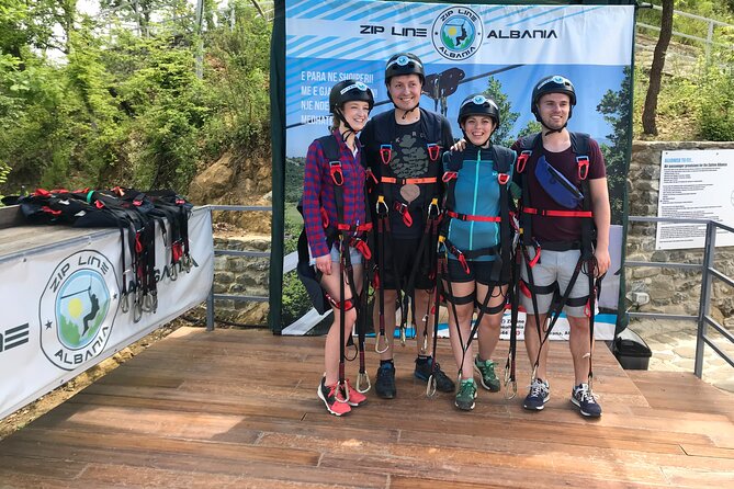 Tirana Zipline Adventure in Petrelë – Albania’s First Zipline - The 1,250-meter flight over the Erzen River