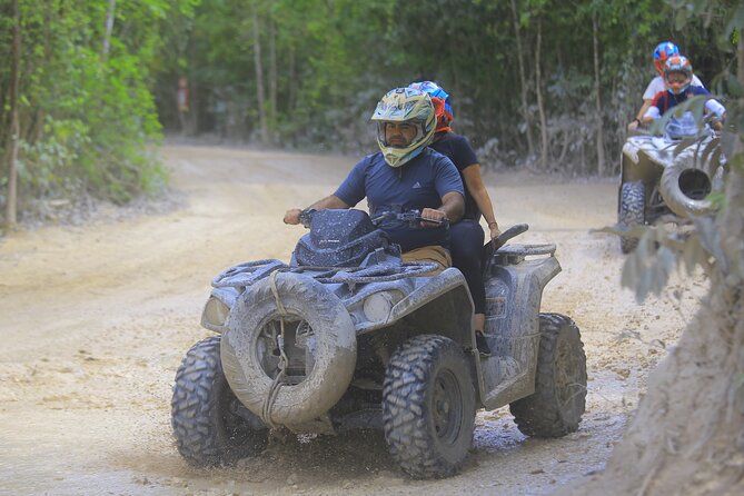 Top ATV's in Mexico includes Cenote, Ziplines, snack & transport. - Hotel pickup can turn four hours into a full outing