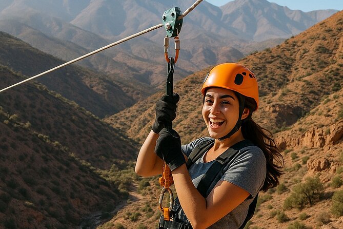Top Rated Atlas Mountains Zipline from Marrakesh - Getting ready for the ziplines