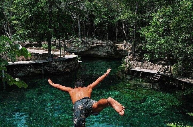 Tour 4 Cenotes Casa Tortuga Tulum. Food + Zipline. Includes Pickup. - Pickup from Playa del Carmen