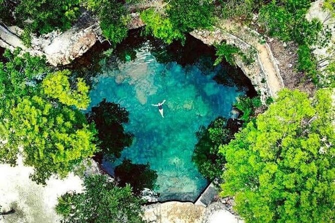 Tour 4 Cenotes Casa Tortuga Tulum. Food + Zipline. Includes Pickup. - The open and semi-open cenotes