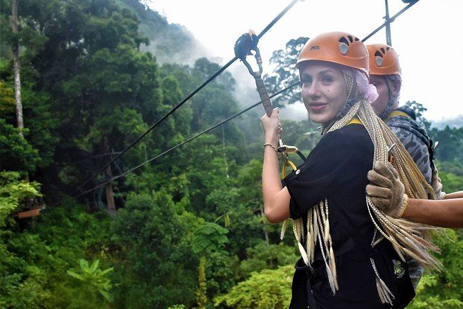 Tree Bridge Cafe And Zipline - Jungle Flight Adventure in Koh Samui - Arriving above Koh Samui’s rainforest