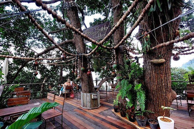 Tree Bridge Cafe And Zipline - Jungle Flight Adventure in Koh Samui - Getting fitted with the safety equipment