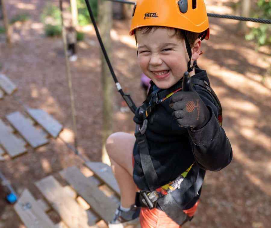 TreeClimb Kuitpo Forest: Treetop Fun For Little Adventurers - What the 80-minute session feels like for a child