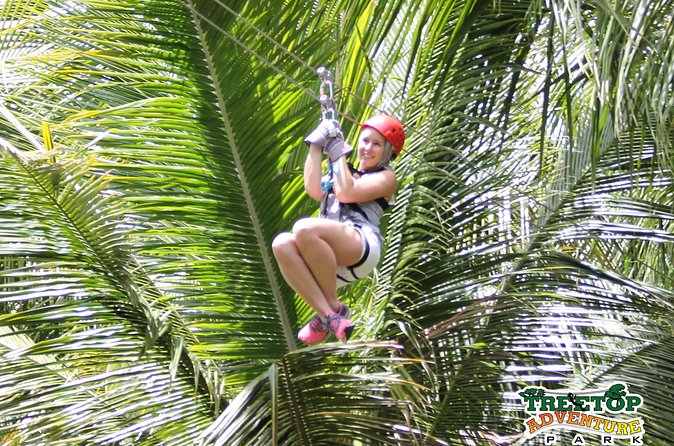 Treetop Canopy Adventure - The rainforest views are part of the payoff