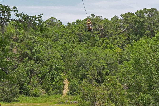 Treetop Express Zip Line Tour with 5 Zip Line Flights & 2 Sky Bridges Included - Sky High Canyon and the two sky bridges