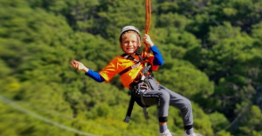 Tučepi: Zip Line Experience - What the first few runs feel like