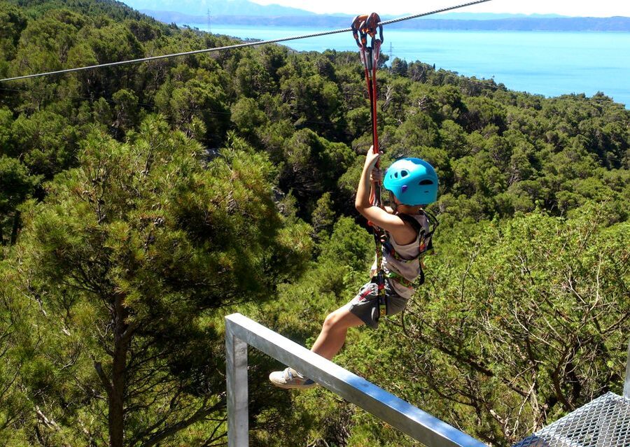 Tučepi: Zip Line Experience - Why the guides matter