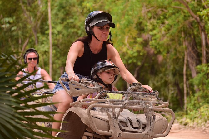 Tulum Adrenaline Tour ATV Ziplines and Cenote Swim Day - Six Ziplines, Including a Water Landing